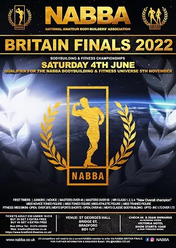 Nabba Britain Finals 2022